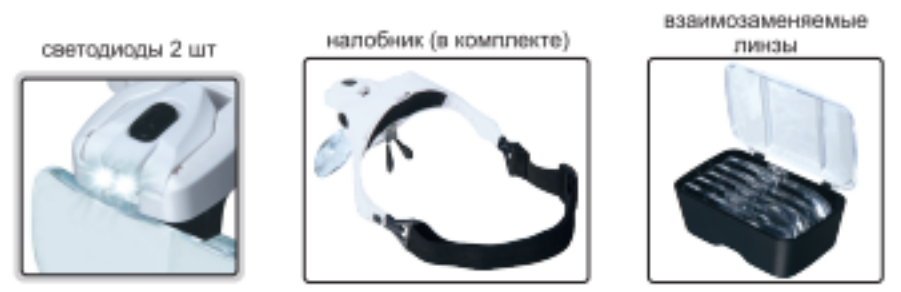 Очки с увеличительными стеклами 7523