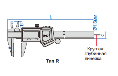 Штангенциркули цифровые (IP67) 1118