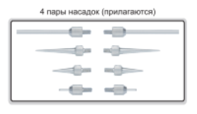 Цифровые штангенциркули со сменными насадками 1530