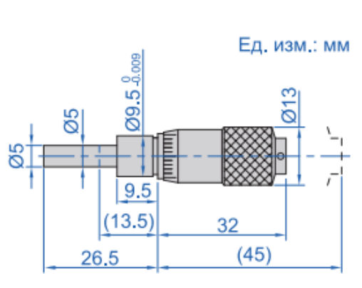 Головки микрометрические 6386-13W