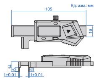 Прибор для измерения уступов и зазоров 2168