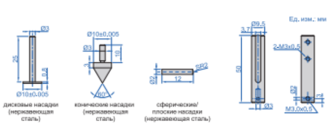 Набор принадлежностей для цифровых штангенциркулей 6144