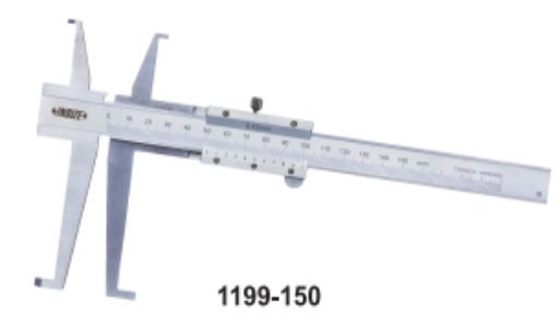 Штангенциркуль для измерения внутреннего паза 1199