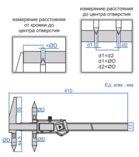 Цифровые штангенциркули 1525