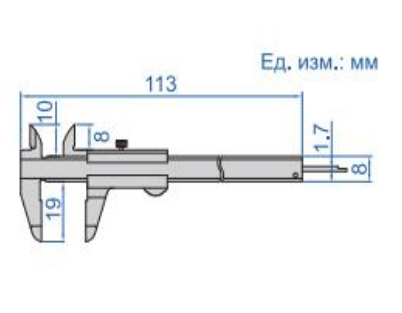 Мини-штангенциркули 1203/1204
