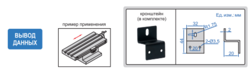 Цифровые горизонтальные шкалы 7101