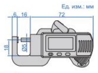 Цифровой толщиномер 2166