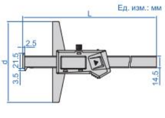 Цифровые глубиномеры с двойным крюком 1144