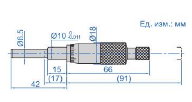 Головки микрометрические 6381-25W